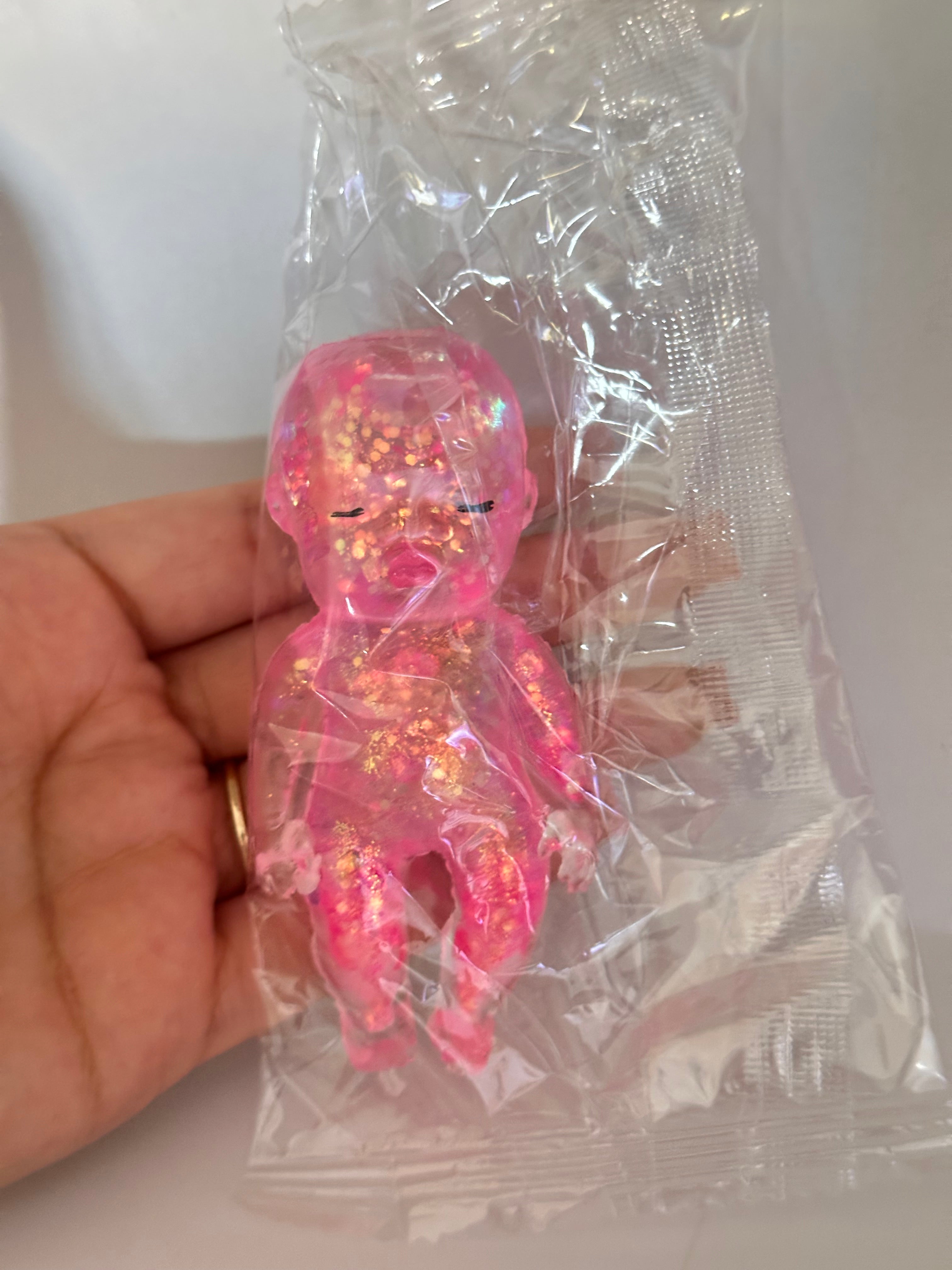 Small Glitter Baby Sugar Squishy