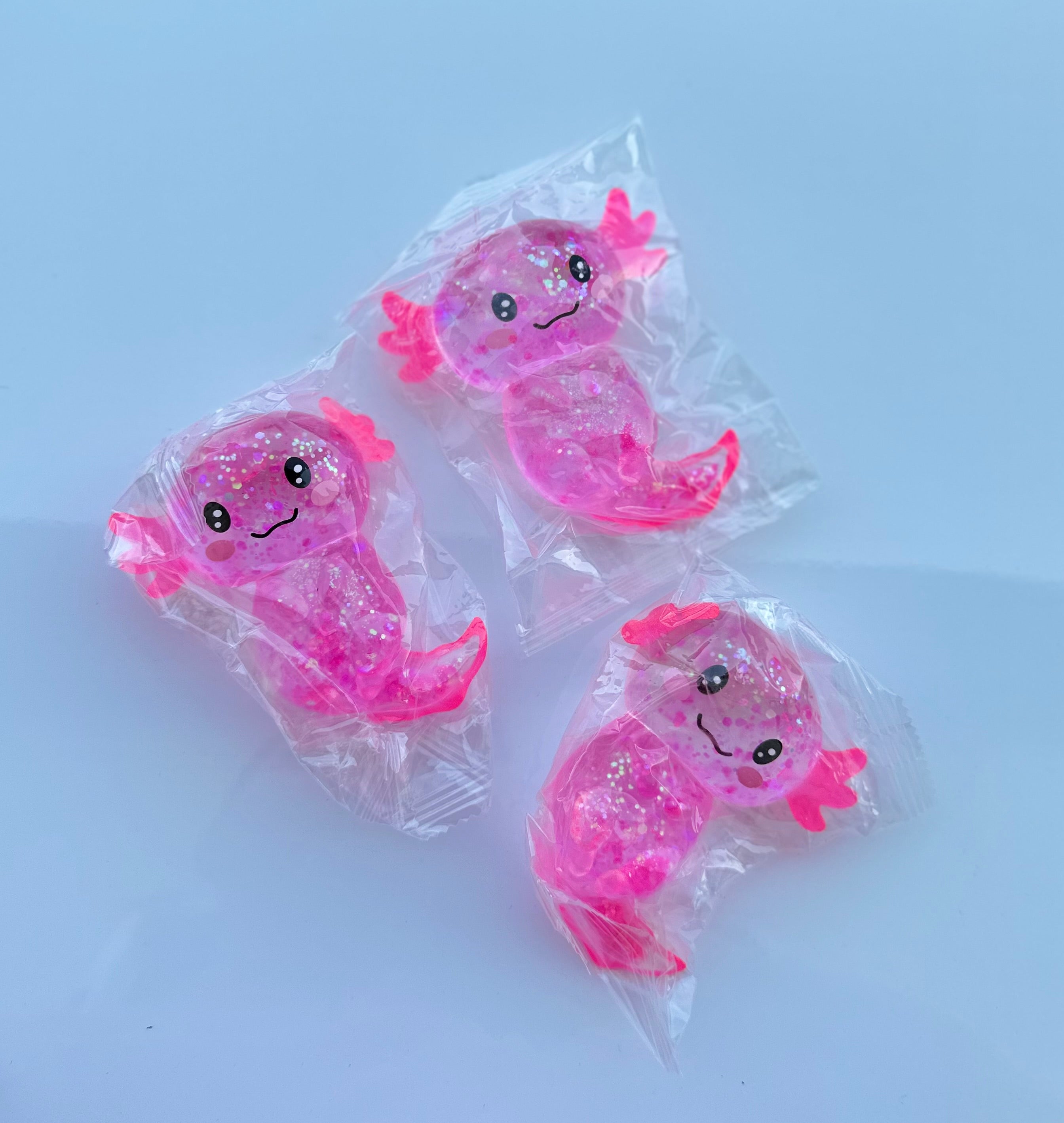 Pink Axolotl Sugar Squishy