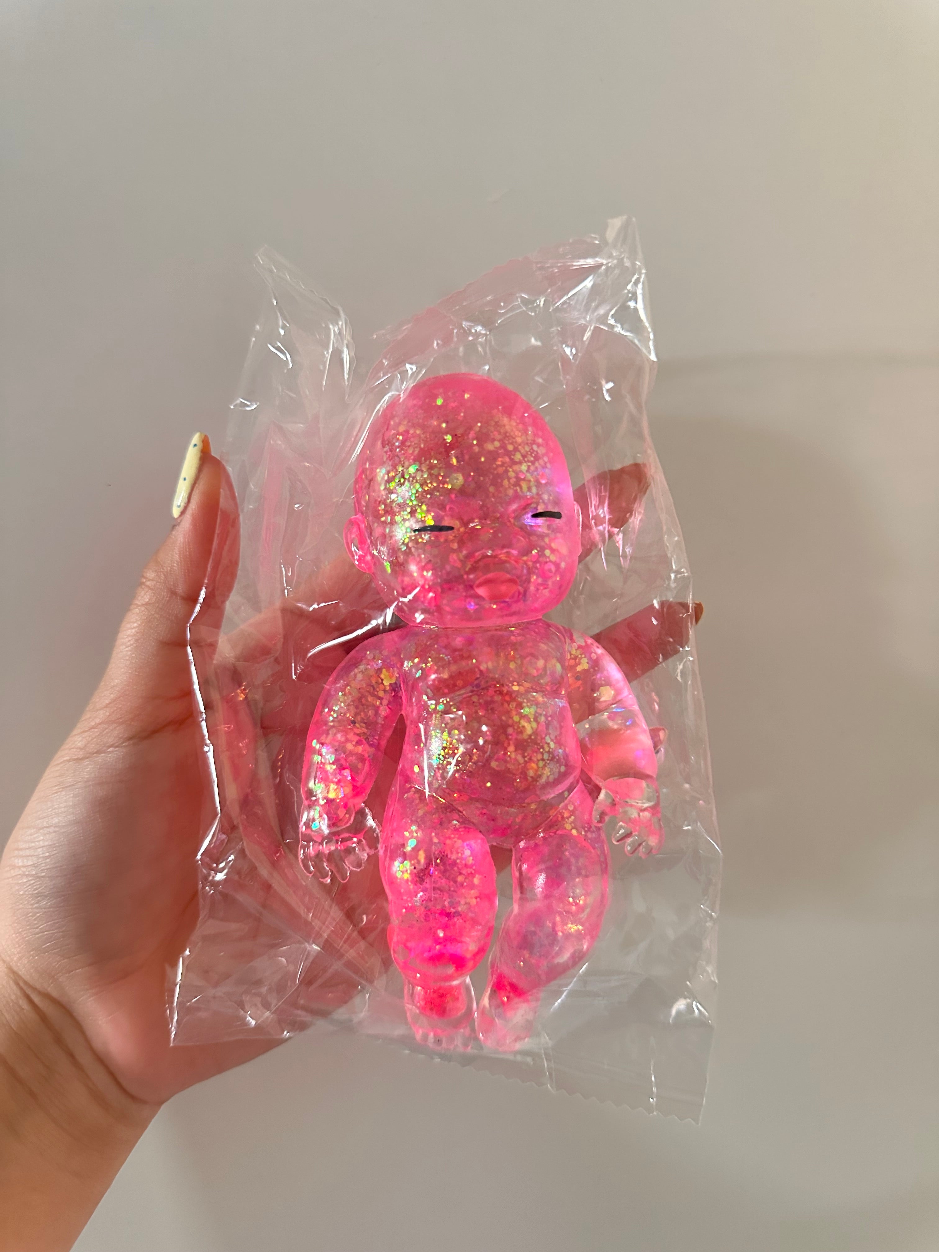 Jumbo Glitter Baby Sugar Squishy