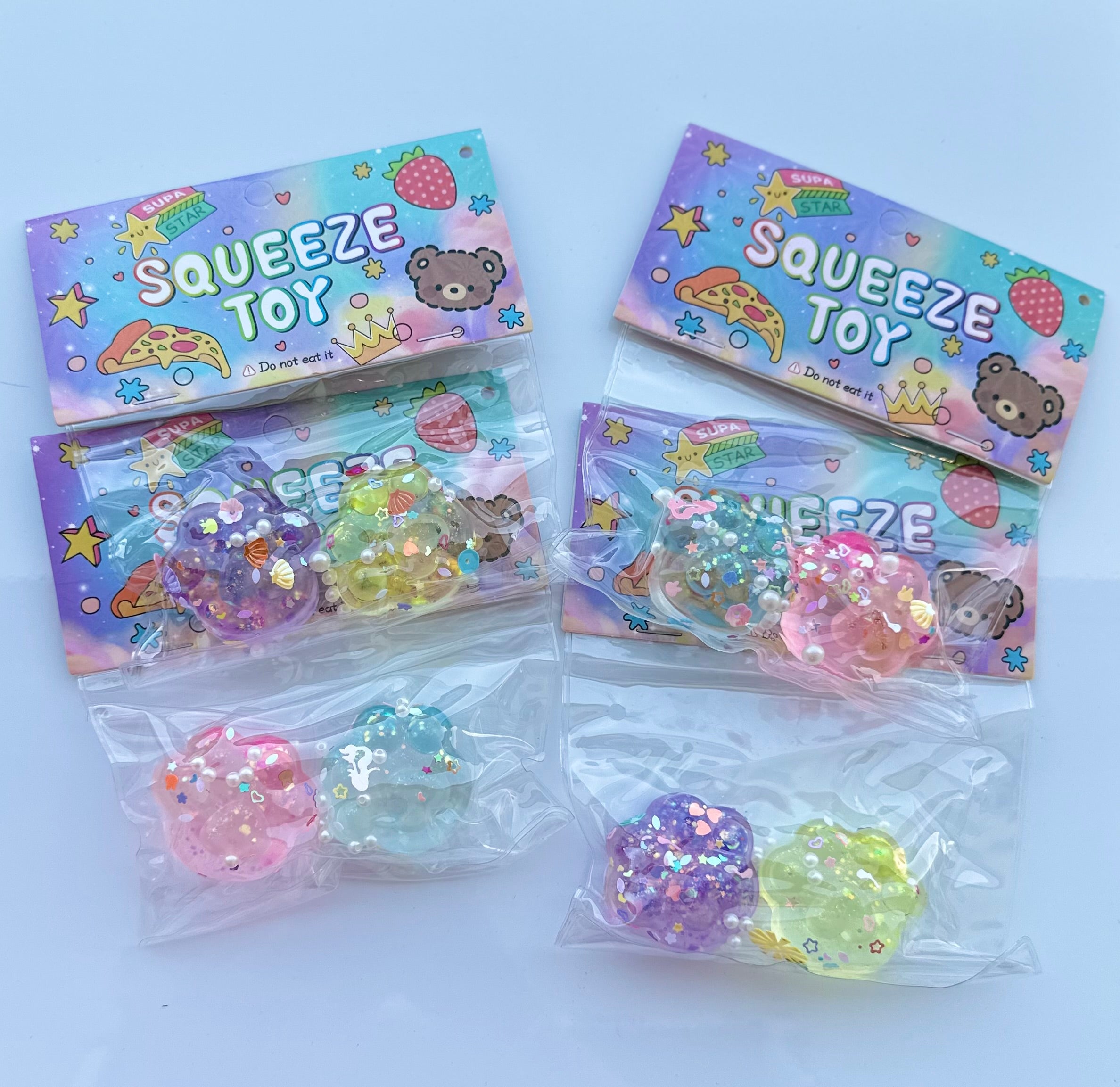 Mini Paw Squishy Squishy - set of 2