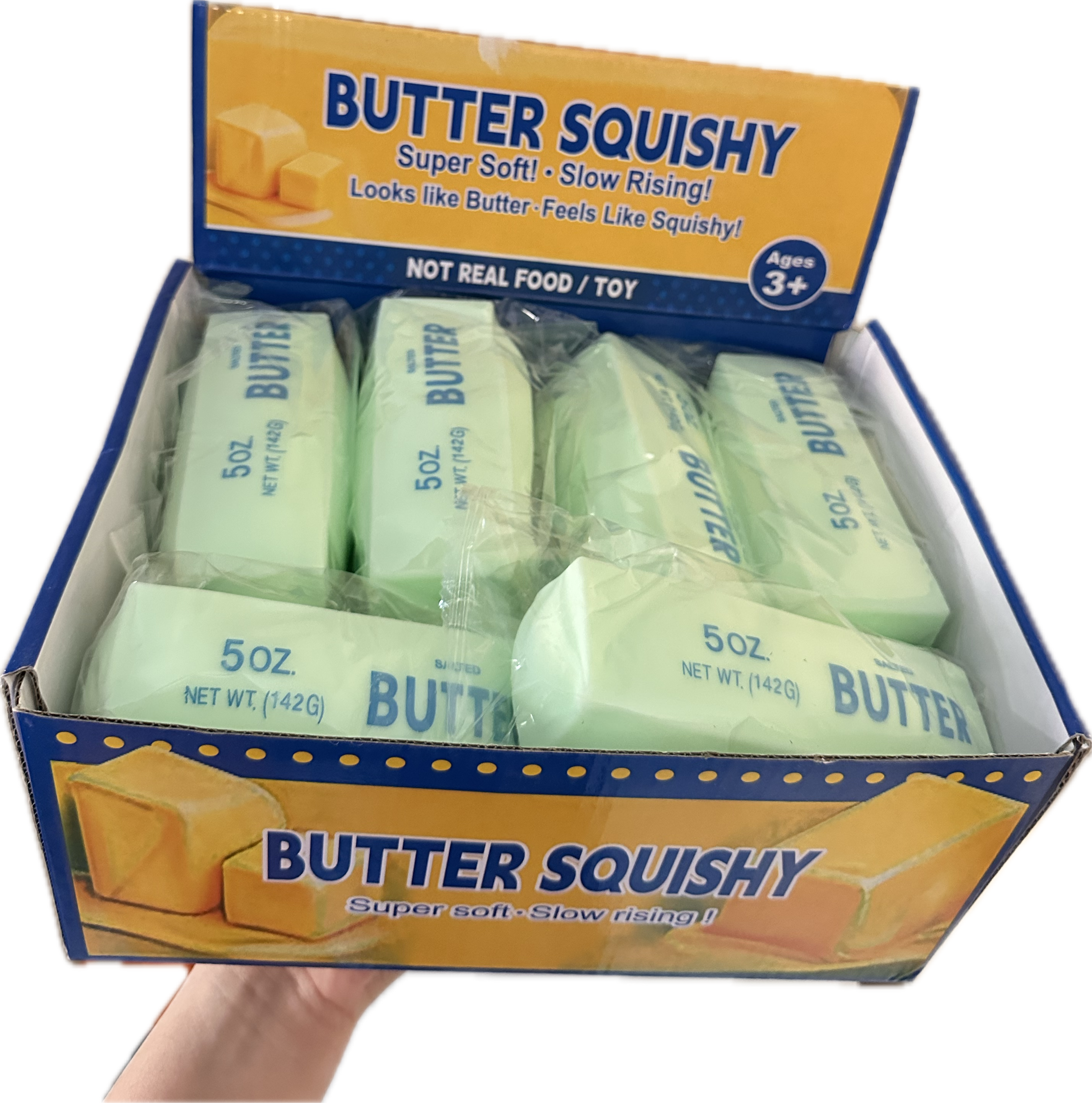 Medium Green Butter Squishy