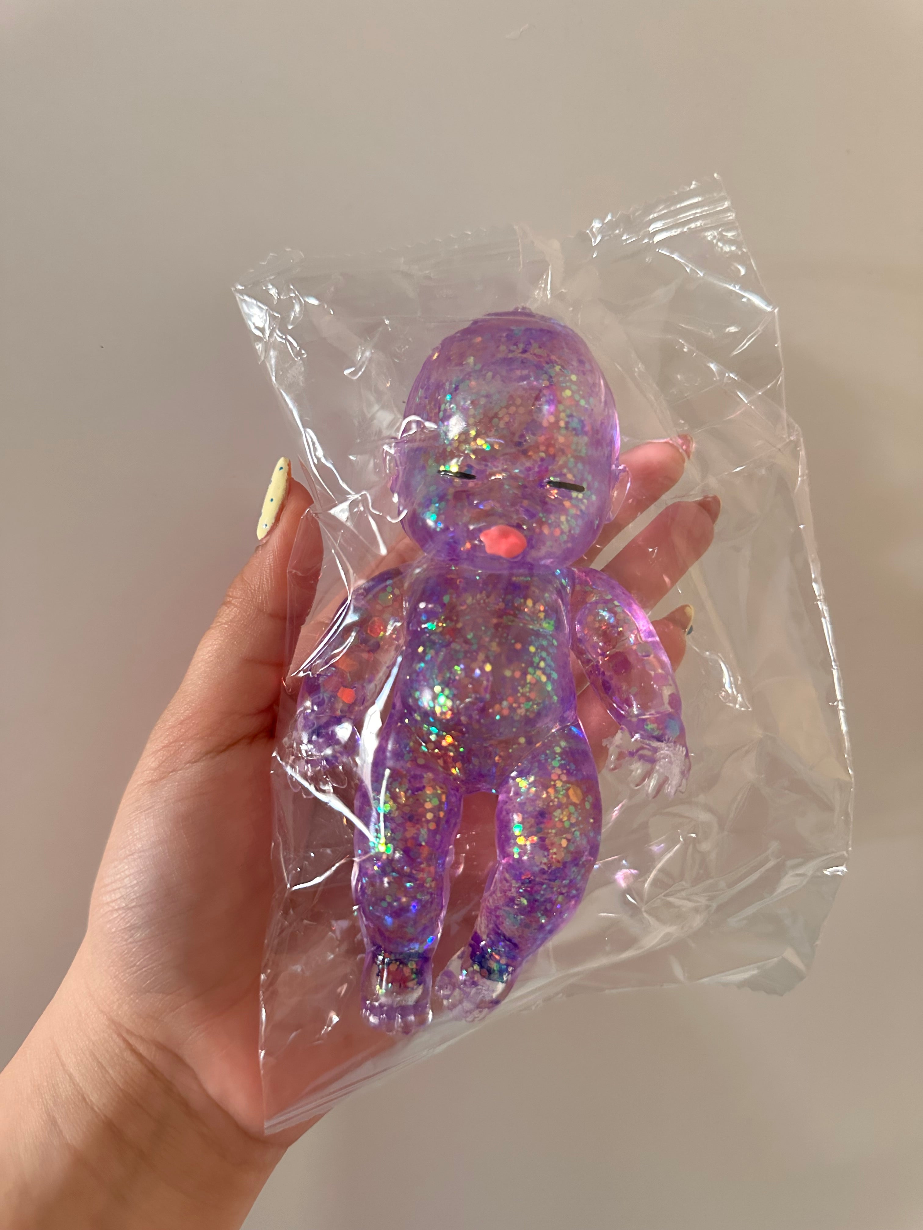 Jumbo Glitter Baby Sugar Squishy