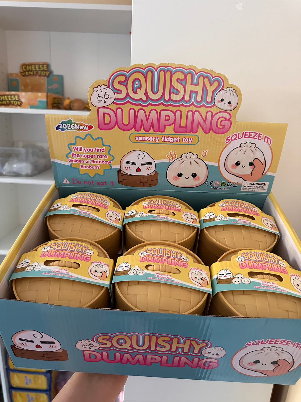 Mystery Dumpling Squishy - gel filled